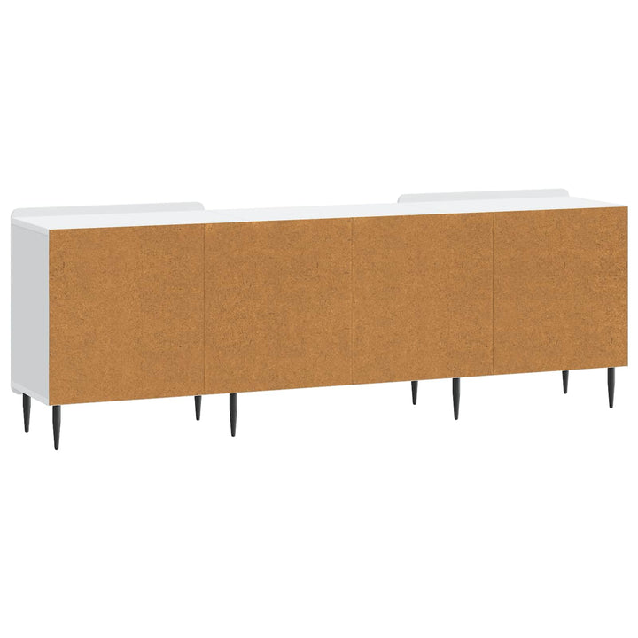 TV-skab Hvid 150 x 31 x 52 cm Konstrueret træ