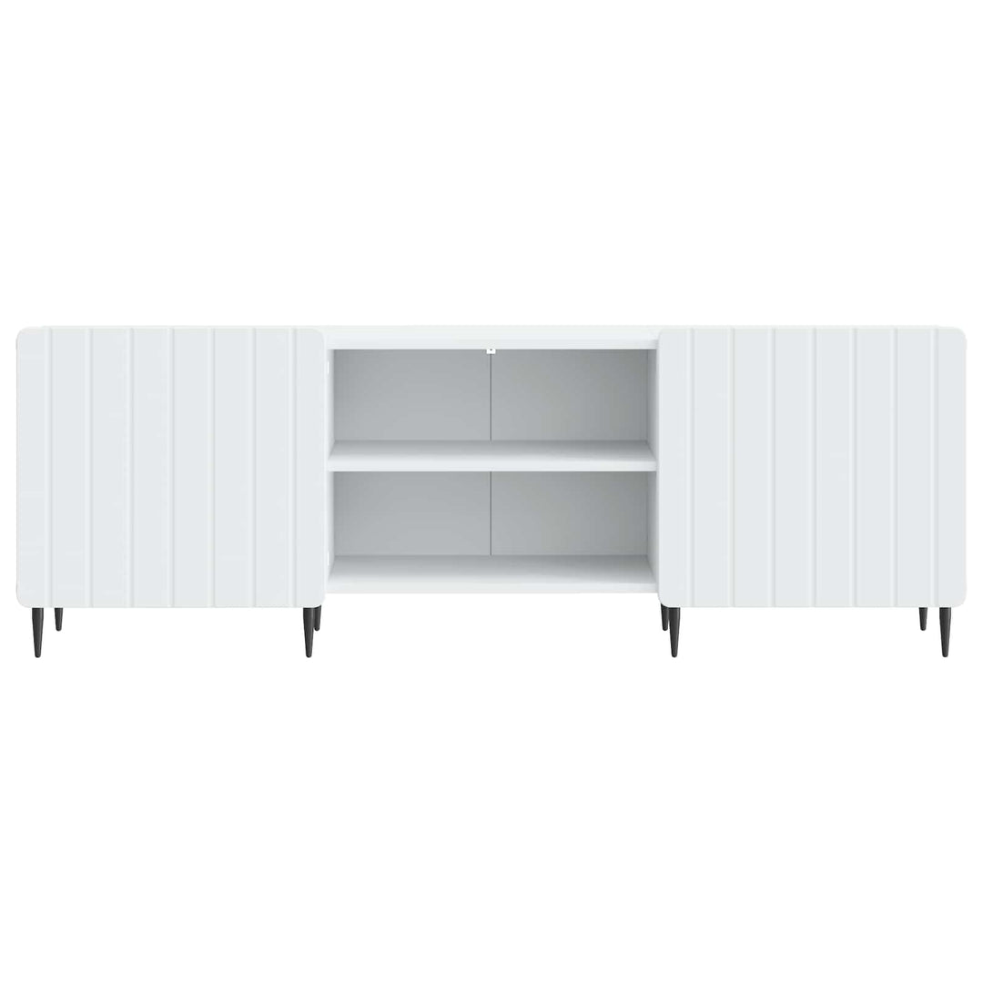 TV-skab Hvid 150 x 31 x 52 cm Konstrueret træ