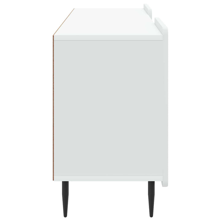 TV-skab Hvid 150 x 31 x 52 cm Konstrueret træ