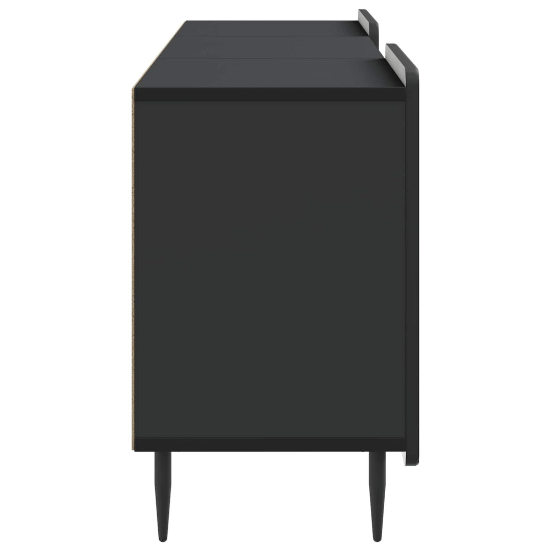 TV-skab Sort 150 x 31 x 52 cm Konstrueret træ