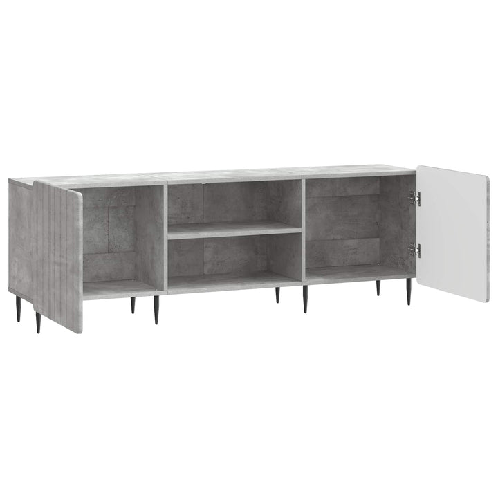 TV-skab Betongrå 150 x 31 x 52 cm Konstrueret træ