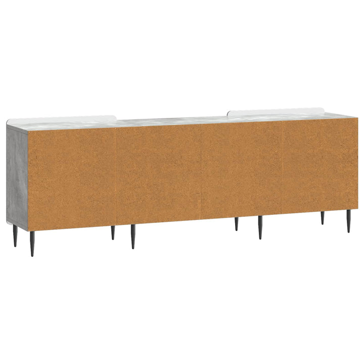 TV-skab Betongrå 150 x 31 x 52 cm Konstrueret træ
