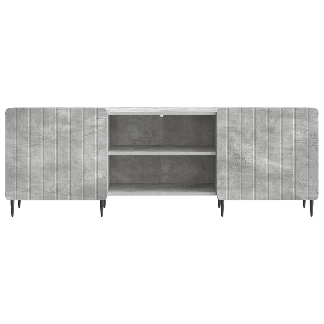 TV-skab Betongrå 150 x 31 x 52 cm Konstrueret træ