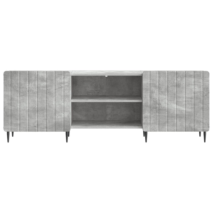 TV-skab Betongrå 150 x 31 x 52 cm Konstrueret træ