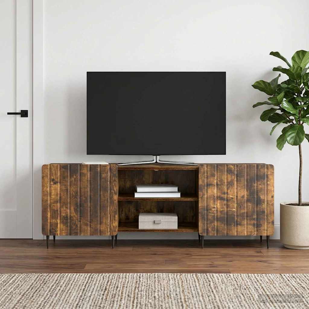 TV-skab Røget eg 150 x 31 x 52 cm Konstrueret træ