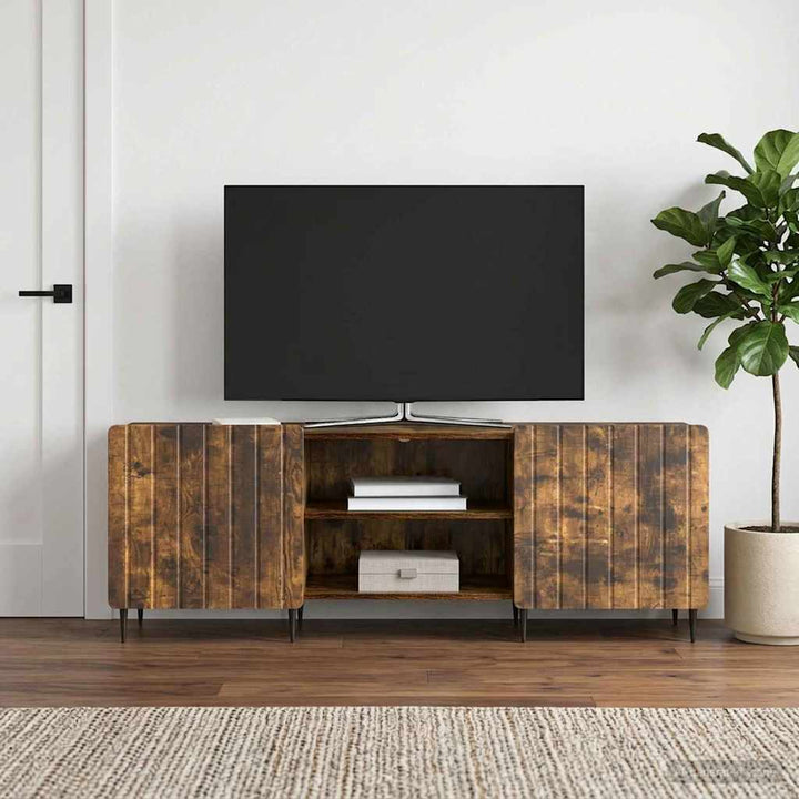 TV-skab Røget eg 150 x 31 x 52 cm Konstrueret træ
