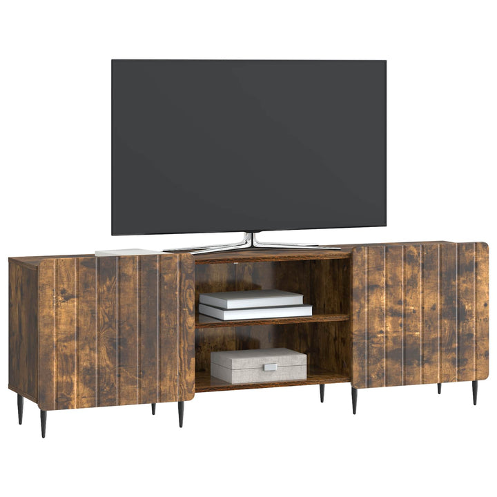 TV-skab Røget eg 150 x 31 x 52 cm Konstrueret træ