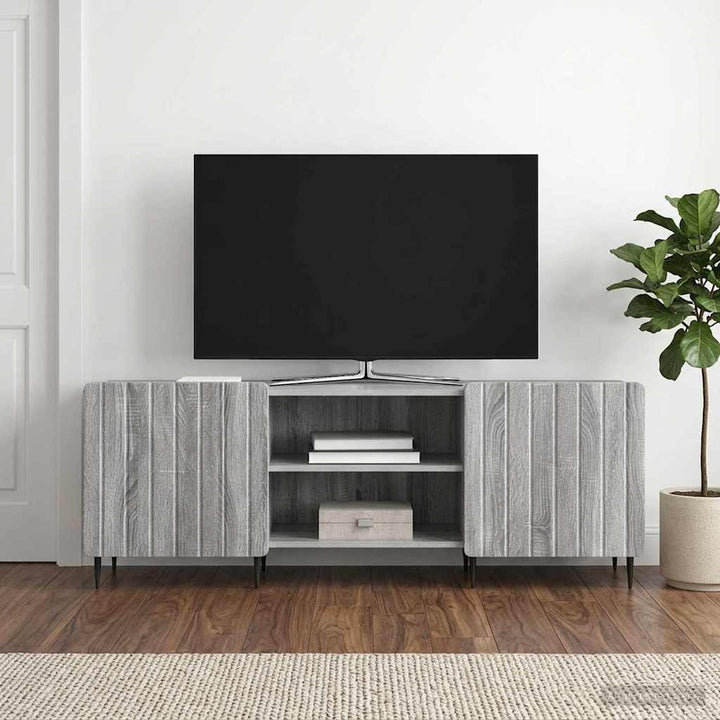 TV-skab Grå sonoma-eg 150 x 31 x 52 cm Konstrueret træ