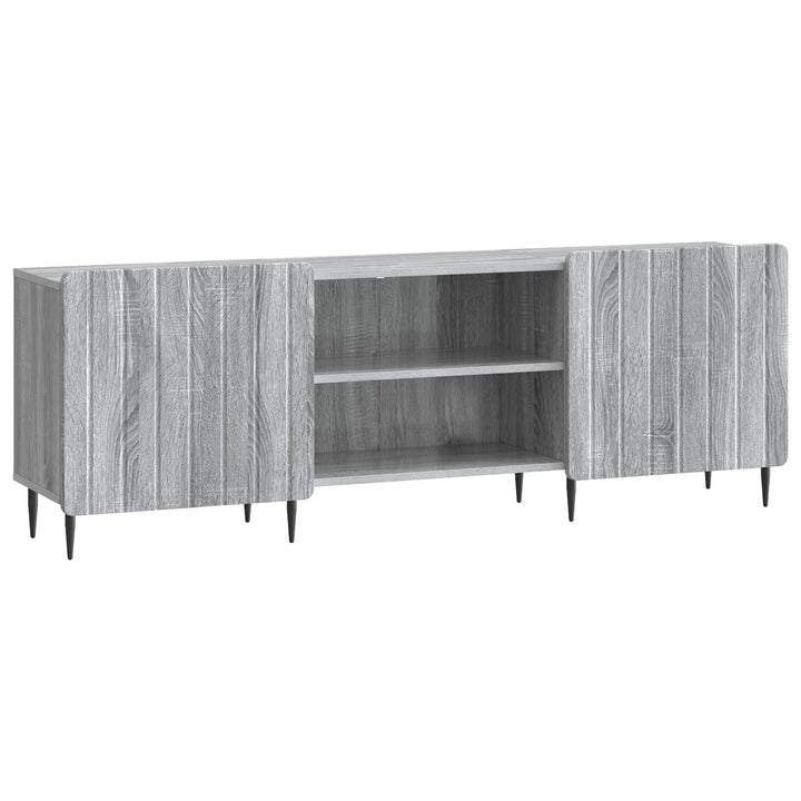 TV-skab Grå sonoma-eg 150 x 31 x 52 cm Konstrueret træ