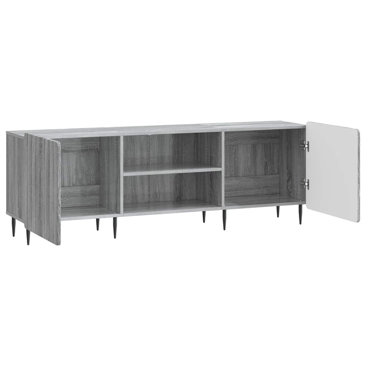 TV-skab Grå sonoma-eg 150 x 31 x 52 cm Konstrueret træ