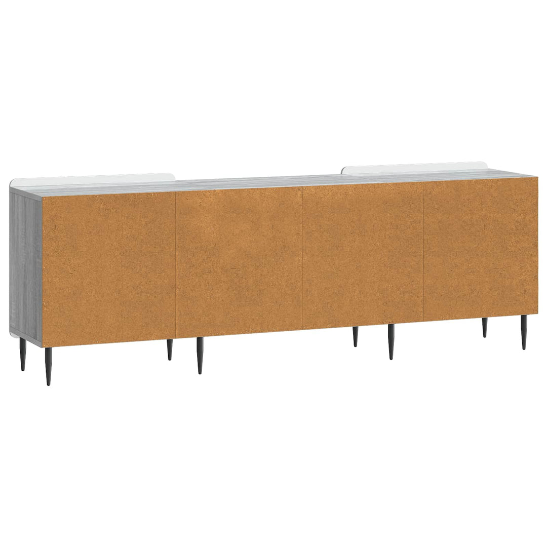 TV-skab Grå sonoma-eg 150 x 31 x 52 cm Konstrueret træ