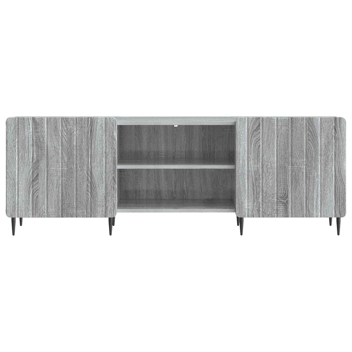 TV-skab Grå sonoma-eg 150 x 31 x 52 cm Konstrueret træ