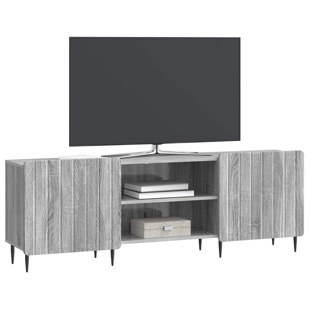 TV-skab Grå sonoma-eg 150 x 31 x 52 cm Konstrueret træ
