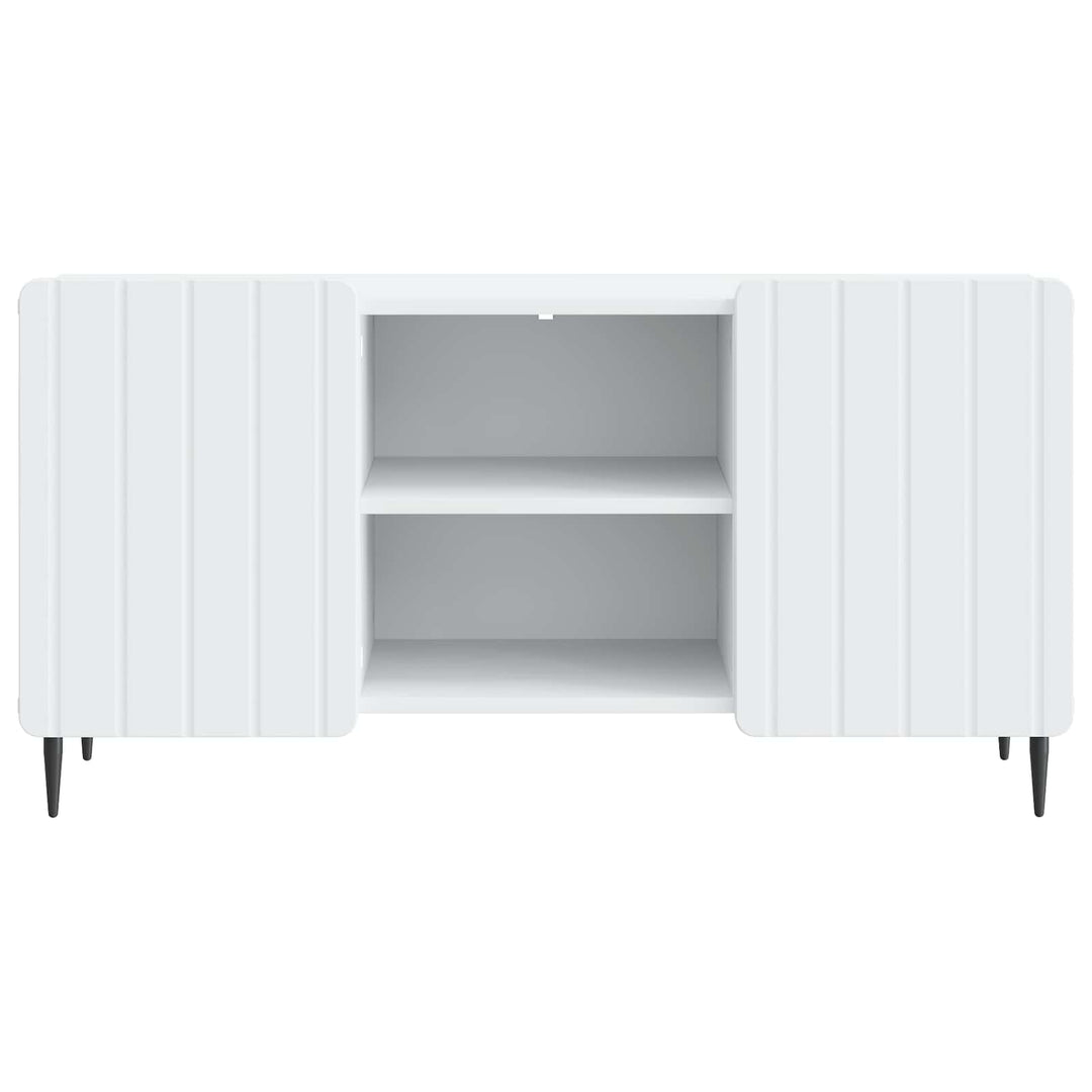 TV-skab Hvid 102 x 34,5 x 52 cm Konstrueret træ