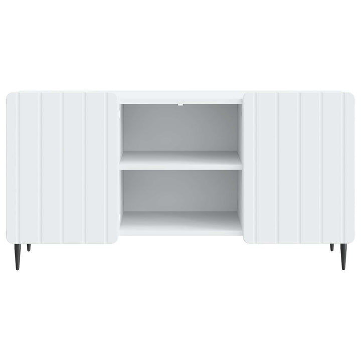 TV-skab Hvid 102 x 34,5 x 52 cm Konstrueret træ