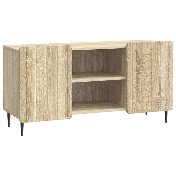 TV-skab 102 x 34,5 x 52 cm Sonoma-eg Konstrueret træ