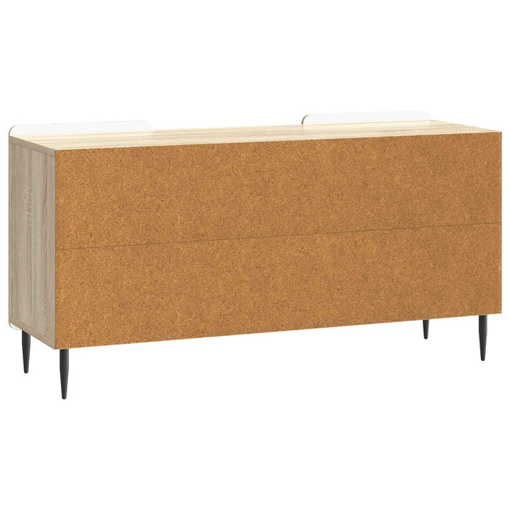 TV-skab 102 x 34,5 x 52 cm Sonoma-eg Konstrueret træ