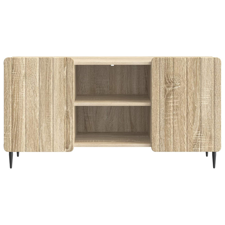 TV-skab 102 x 34,5 x 52 cm Sonoma-eg Konstrueret træ
