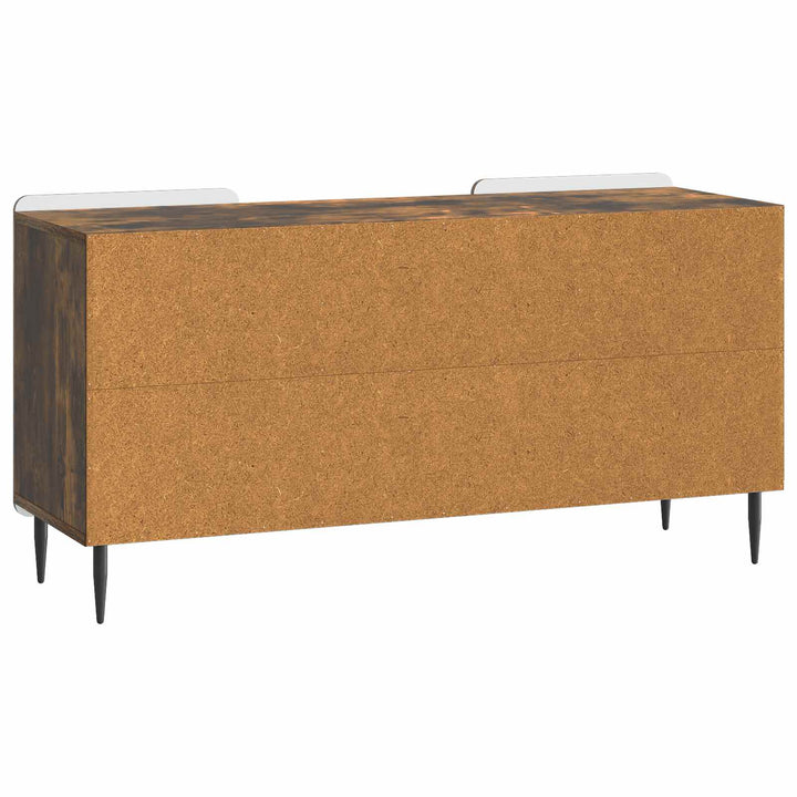 TV-skab 102 x 34,5 x 52 cm Røget eg Konstrueret træ