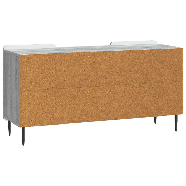 TV-skab Grå sonoma-eg 102 x 34,5 x 52 cm Konstrueret træ