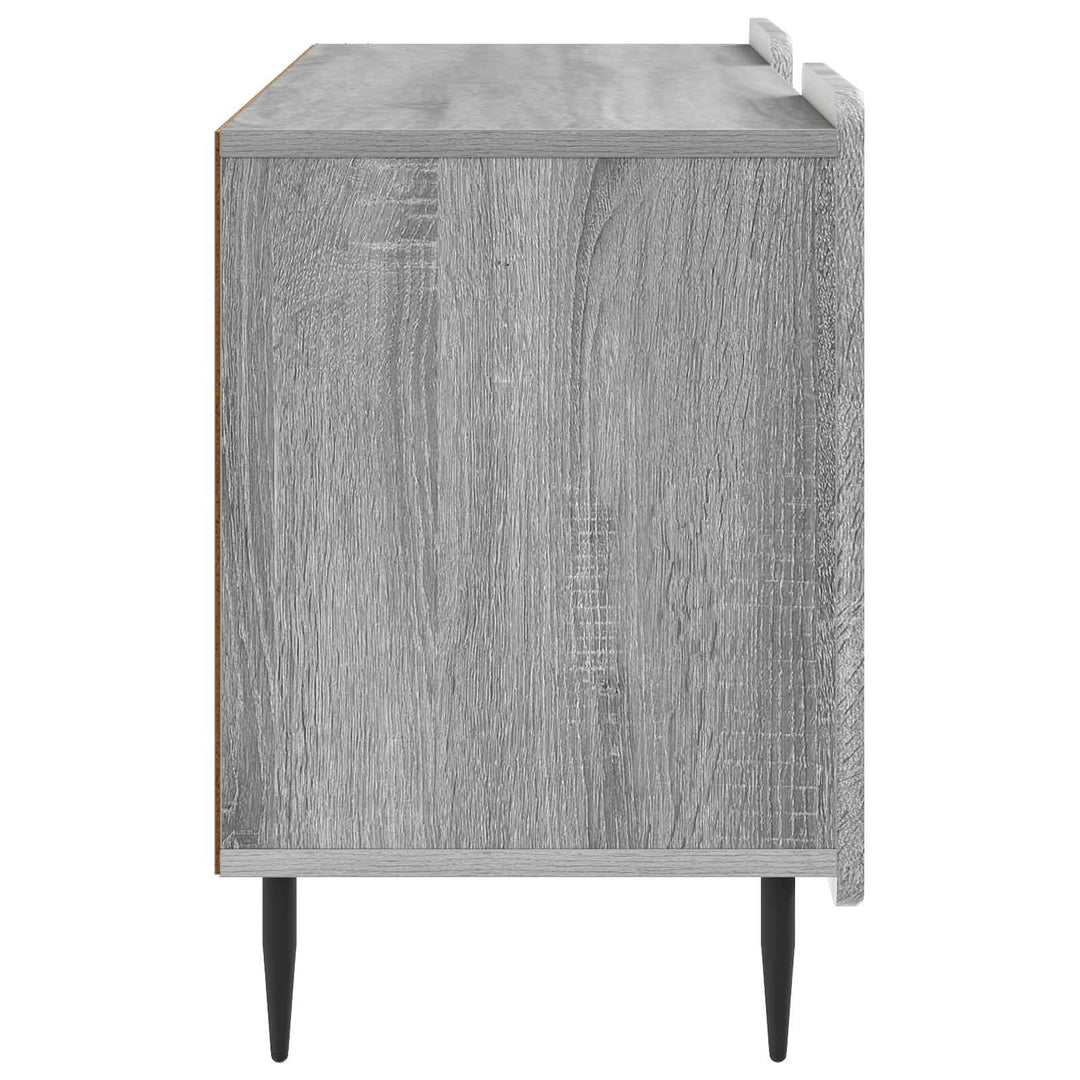 TV-skab Grå sonoma-eg 102 x 34,5 x 52 cm Konstrueret træ