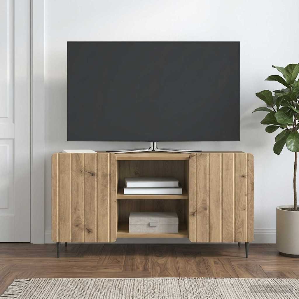 TV-skab 102 x 34,5 x 52 cm Artisan-eg Konstrueret træ