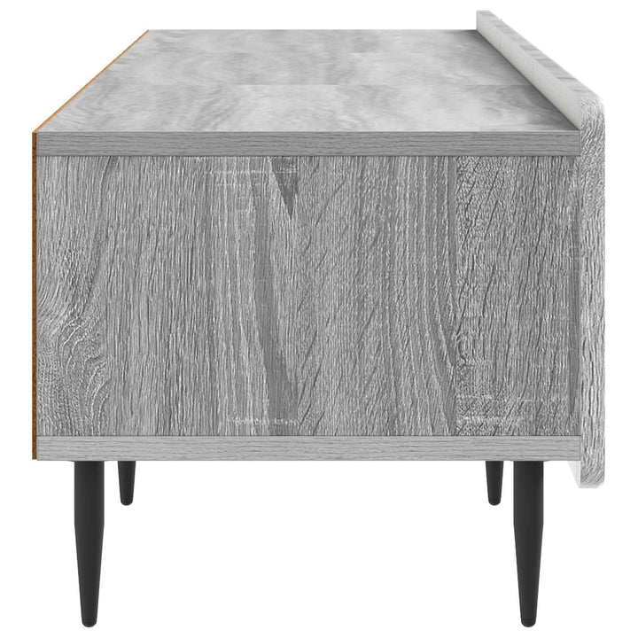 TV-skab Grå sonoma-eg 147 x 34,5 x 32 cm Konstrueret træ