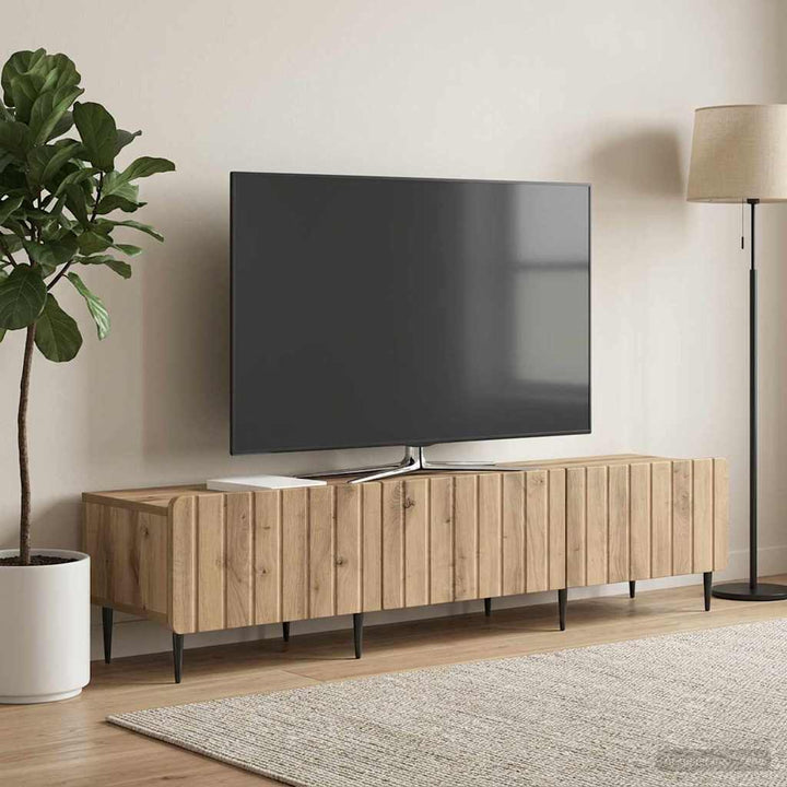 TV-skab 147 x 34,5 x 32 cm Artisan-eg Konstrueret træ