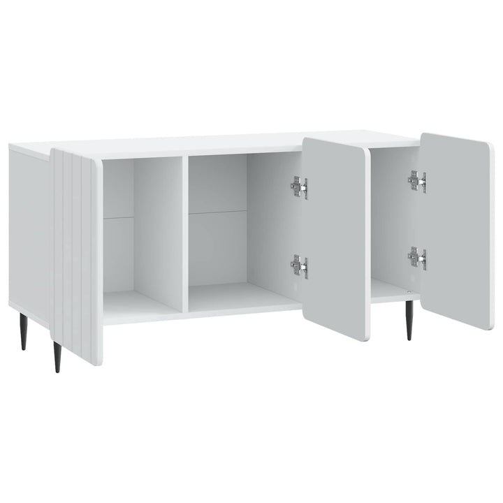 TV-skab Hvid 99 x 34,5 x 52 cm Konstrueret træ