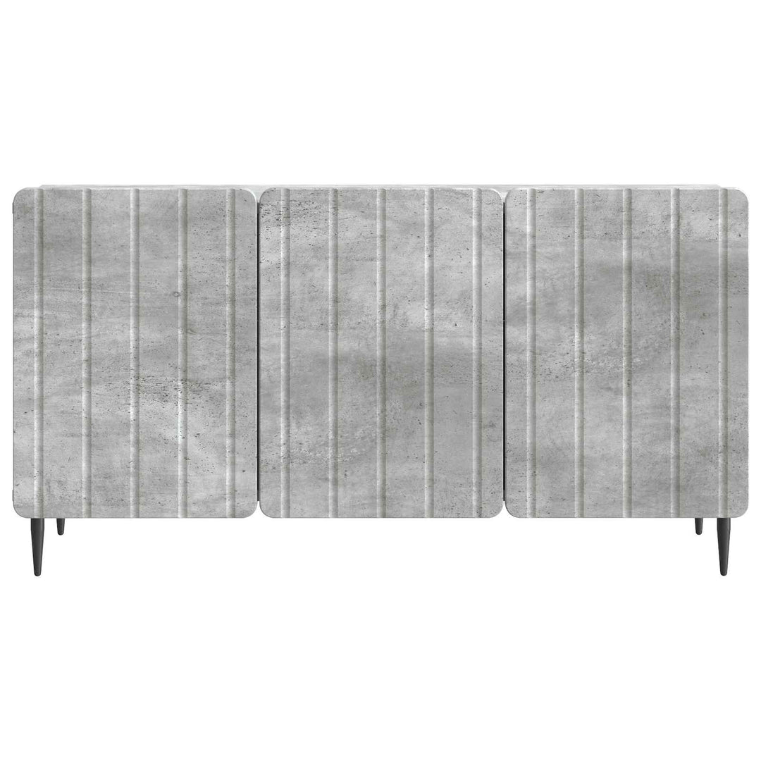 TV-skab Betongrå 99 x 34,5 x 52 cm Konstrueret træ