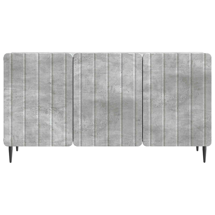 TV-skab Betongrå 99 x 34,5 x 52 cm Konstrueret træ
