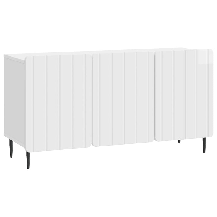 TV-skab 99 x 34,5 x 52 cm Hvid højglans Konstrueret træ