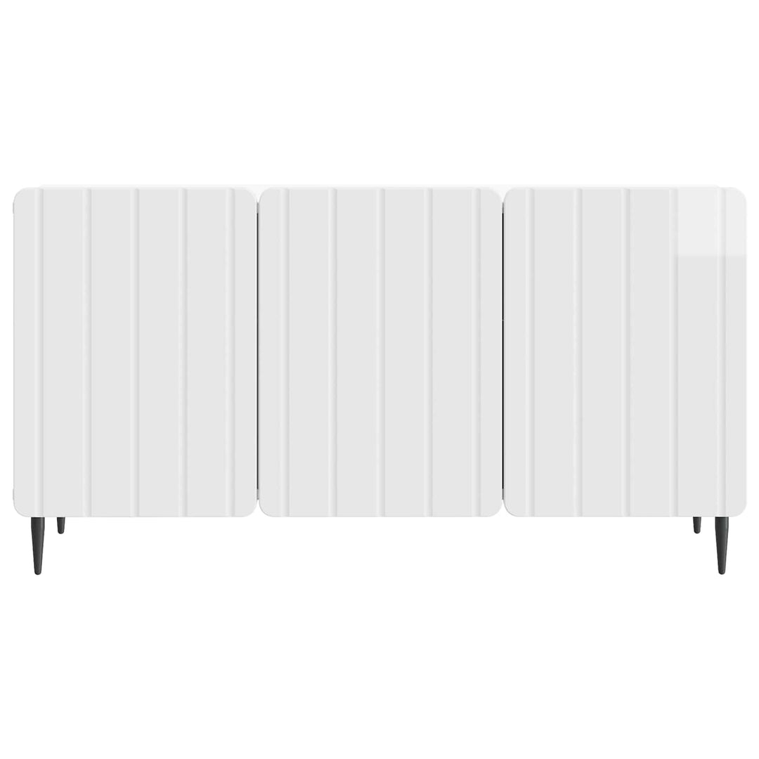 TV-skab 99 x 34,5 x 52 cm Hvid højglans Konstrueret træ