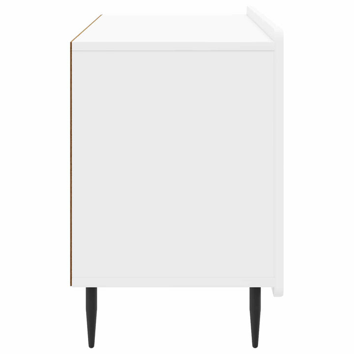 TV-skab 99 x 34,5 x 52 cm Hvid højglans Konstrueret træ