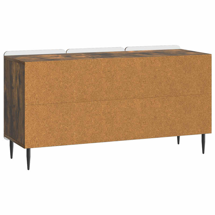 TV-skab Røget eg 99 x 34,5 x 52 cm Konstrueret træ