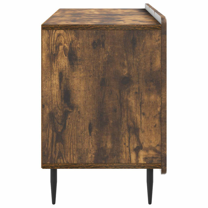 TV-skab Røget eg 99 x 34,5 x 52 cm Konstrueret træ