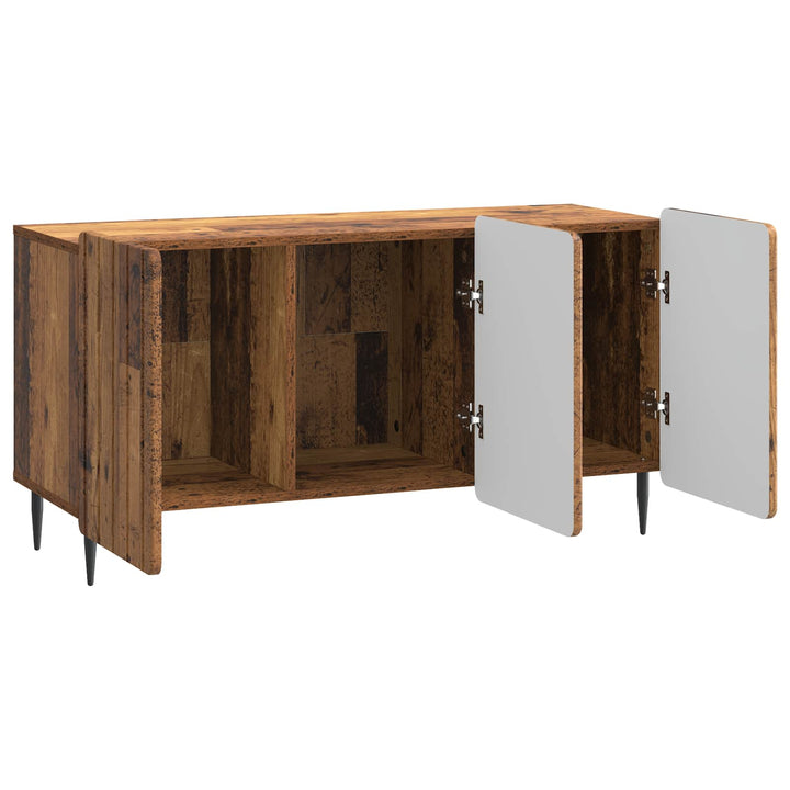 TV-skab 99 x 34,5 x 52 cm Gammelt træ Konstrueret træ