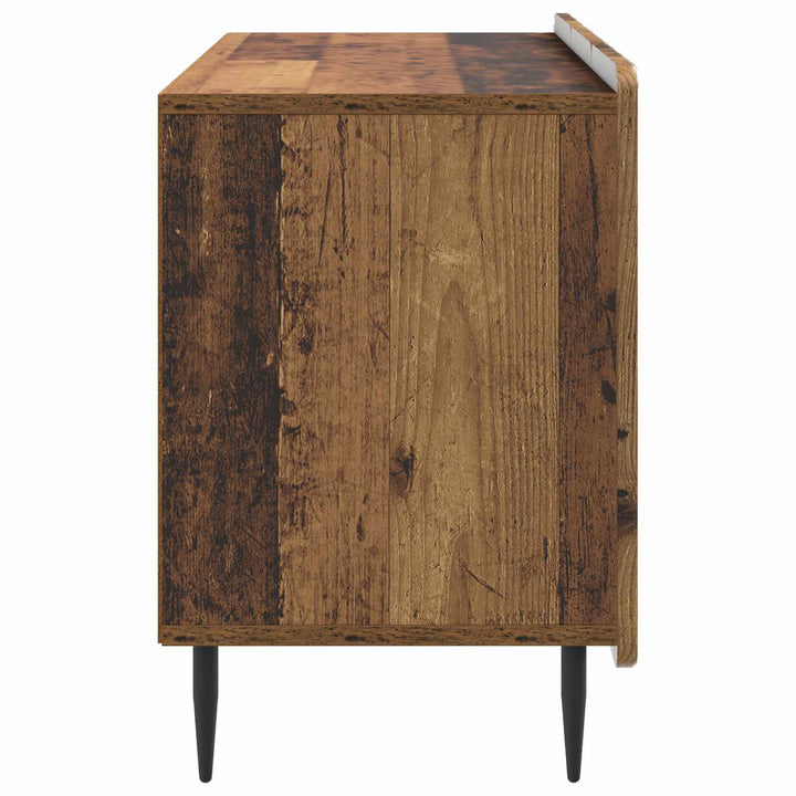 TV-skab 99 x 34,5 x 52 cm Gammelt træ Konstrueret træ