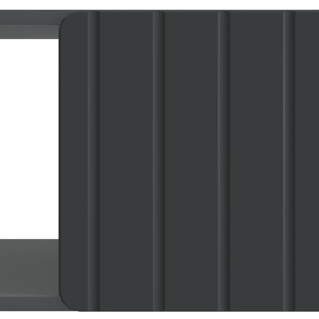 Sofabord Sort 90 x 50 x 40 cm Konstrueret træ