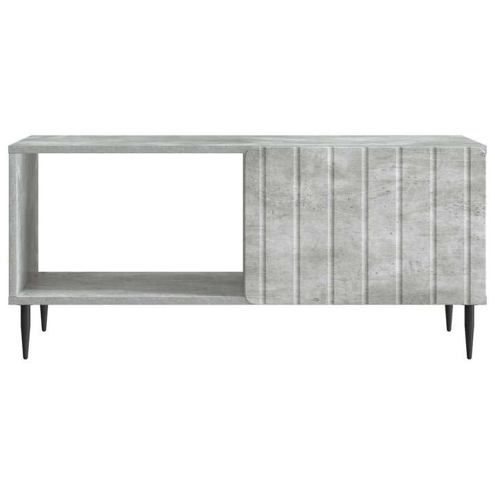 Sofabord Betongrå 90 x 50 x 40 cm Konstrueret træ