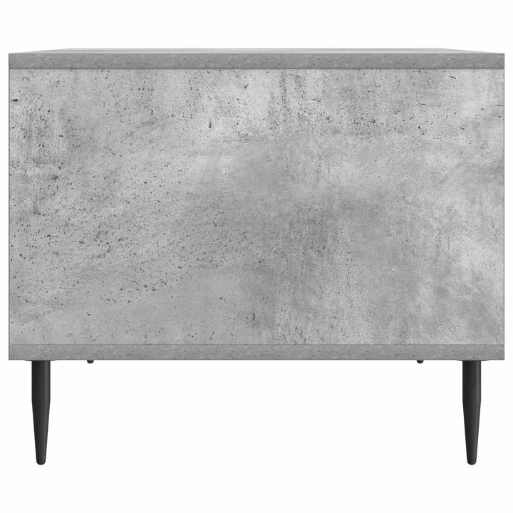 Sofabord Betongrå 90 x 50 x 40 cm Konstrueret træ