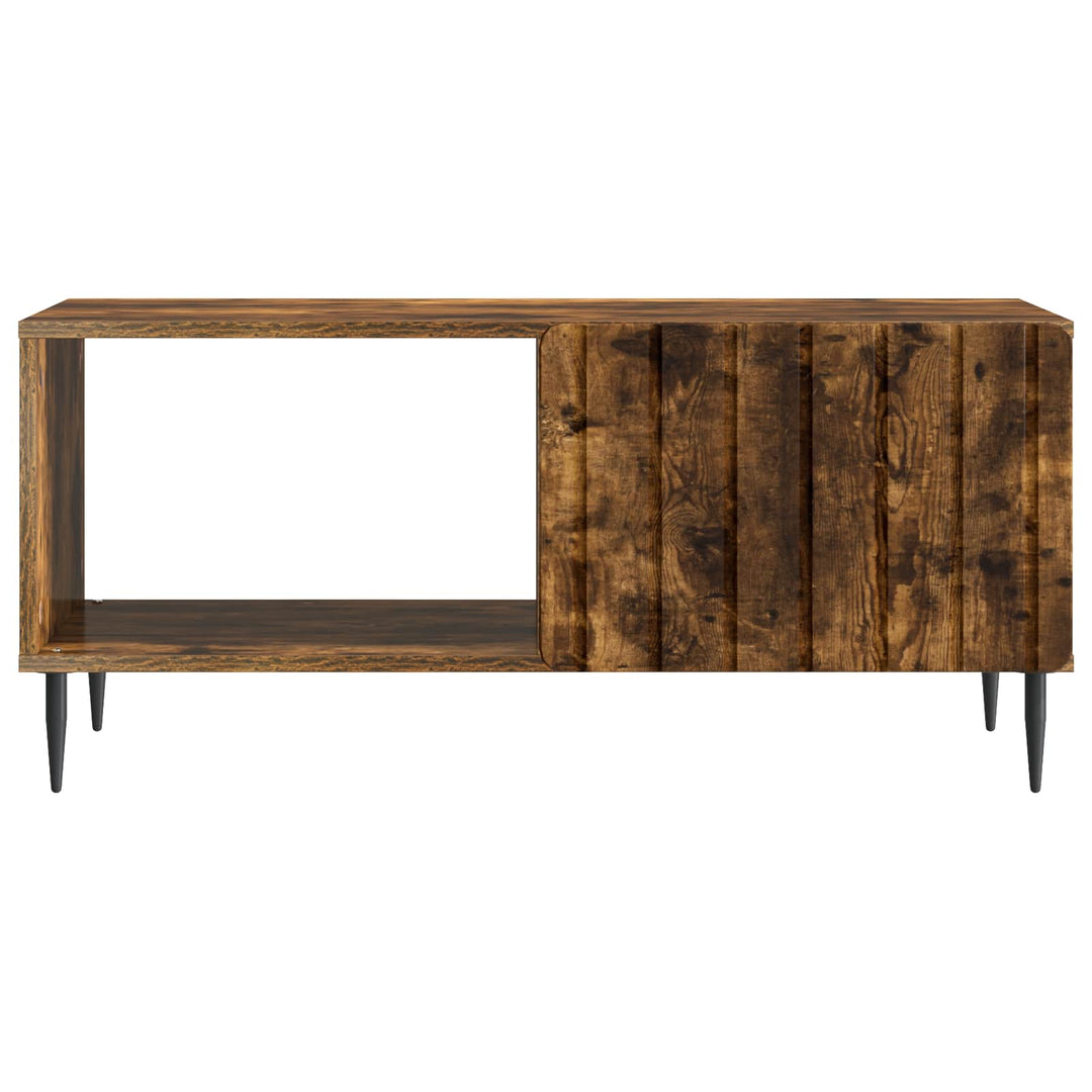 Sofabord Røget eg 90 x 50 x 40 cm Konstrueret træ