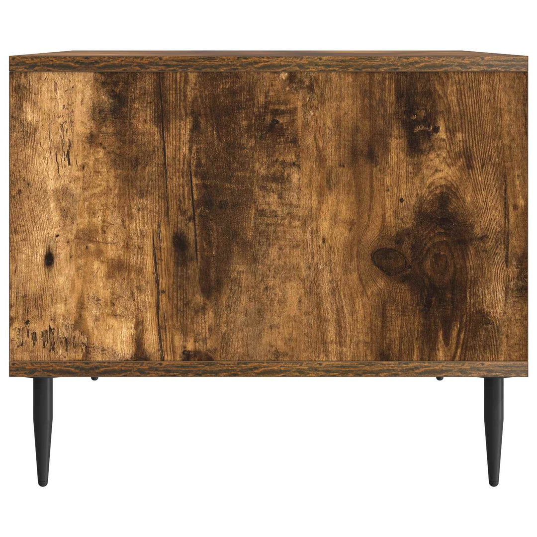 Sofabord Røget eg 90 x 50 x 40 cm Konstrueret træ