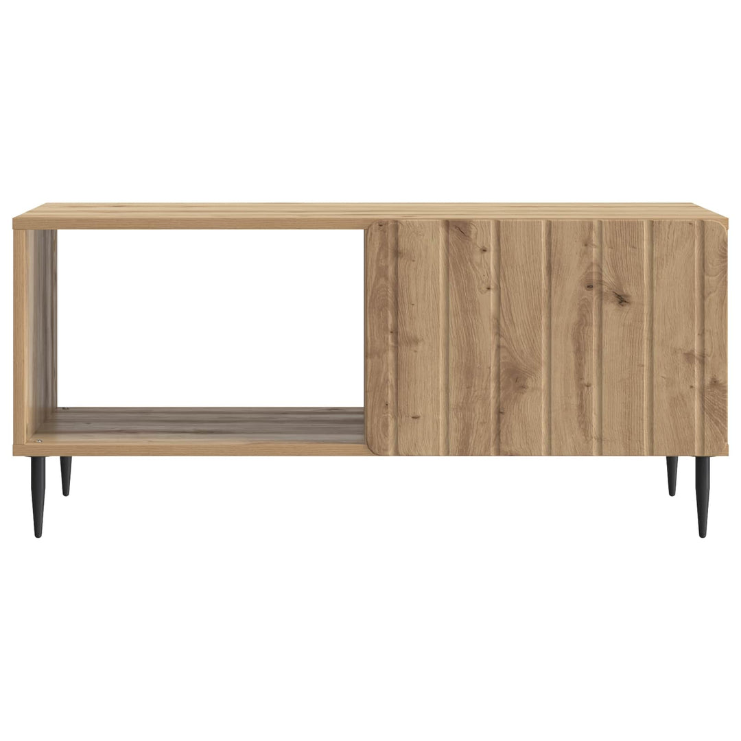 Sofabord Artisan-eg 90 x 50 x 40 cm Konstrueret træ