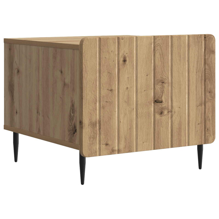 Sofabord med skuffe Artisan-eg 49 x 50 x 42 cm Konstrueret træ