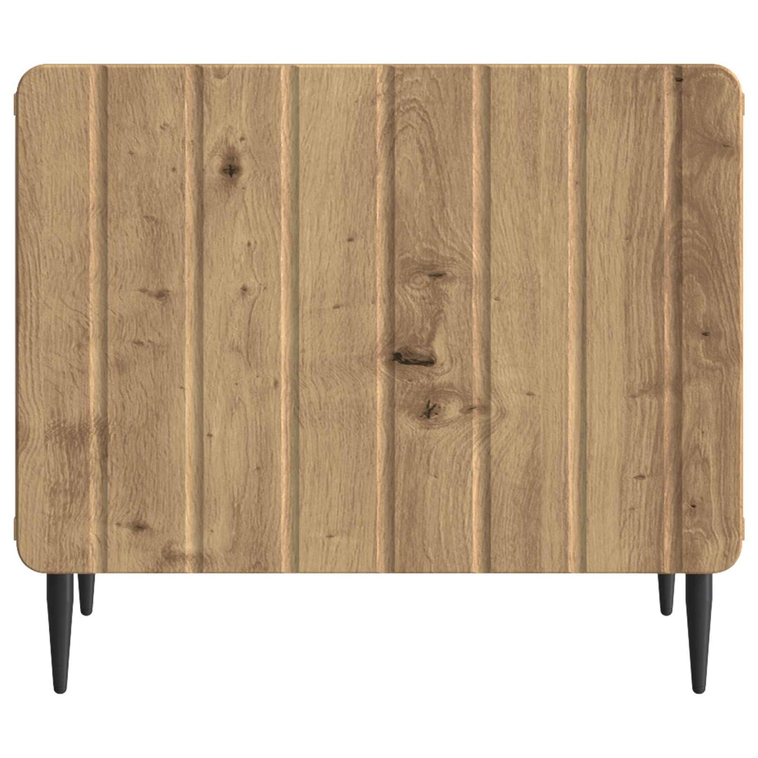 Sofabord med skuffe Artisan-eg 49 x 50 x 42 cm Konstrueret træ