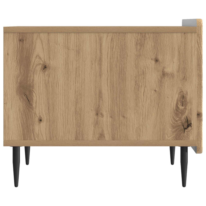 Sofabord med skuffe Artisan-eg 49 x 50 x 42 cm Konstrueret træ