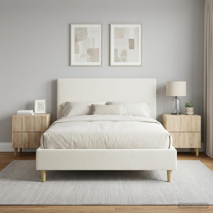 Natskab 2 pcs Sonoma-eg 43 x 34,5 x 48 cm Konstrueret træ