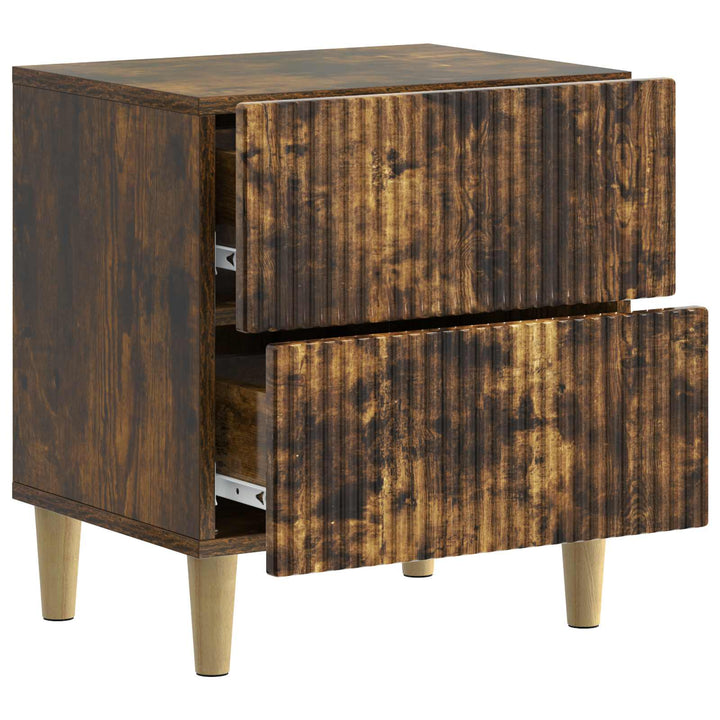 Natskab Røget eg 43 x 34,5 x 48 cm Konstrueret træ