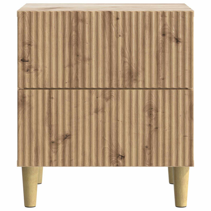 Natskab med skuffe Artisan-eg 43 x 34,5 x 48 cm Konstrueret træ